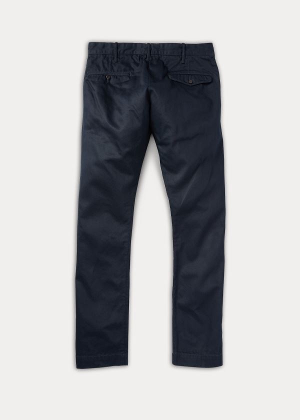 Pantalones Chinos Ralph Lauren Hombre Azul Marino - Slim-Fit - XJSRZ4958
